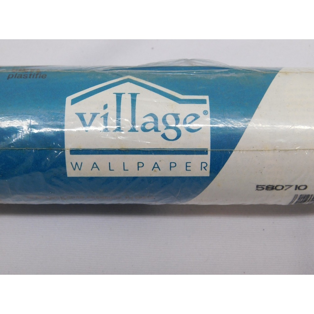 Vintage Village Wallpaper Beige Floral 56 Sq Ft